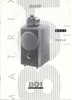 Bowers & Wilkins 801-S-3-Owner-Manual
